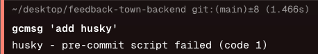 Building with purpose 5: Configuring Husky for commit linting